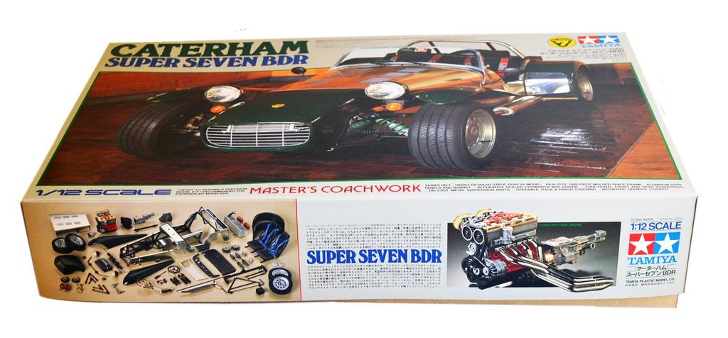 Tamiya Masters Coachwork Series Caterham Super Seven Plastic Model 10201 1/12 No.01
