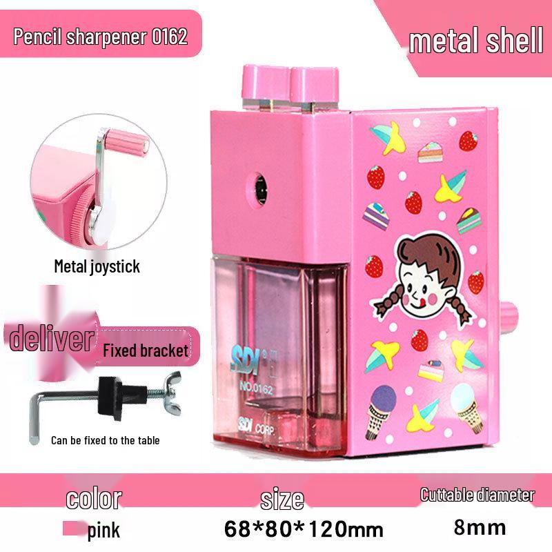 SDI Hand-Crank Pencil Sharpener 0152 - Student Back-to-School Gift