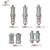 Reversible 1/4" Male To 3/8" Female Adapter for Camera Tripod Ball Head with M4-M8 Conversion Screws