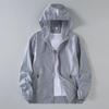 Men Sunscreen Jacket New Outdoor Fishing Sports Ice Silk Breathable and UV Resistant Skin Coat Summer Windbreaker