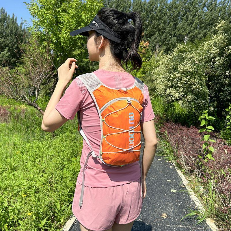 Multifunctional Nylon Running Backpack Reflective Safety Sports Hydration Backpack Cycling Bag