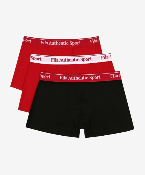 

[FILA] Мужские плавки Bello Soft 3 шт. FI4DRH1103MDRD [Доставка из Кореи] 100% Оригинал Dark Red - 095