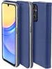 Case for Samsung Galaxy M15 5G SMART MAGNET BOOK CASE NAVY BLUE + GLASS