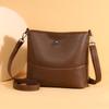 Multi Functional Casual Crossbody Bag PU Soft Leather Retro Crossbody Bag Women's Shoulder Bag Simple Casual Bag
