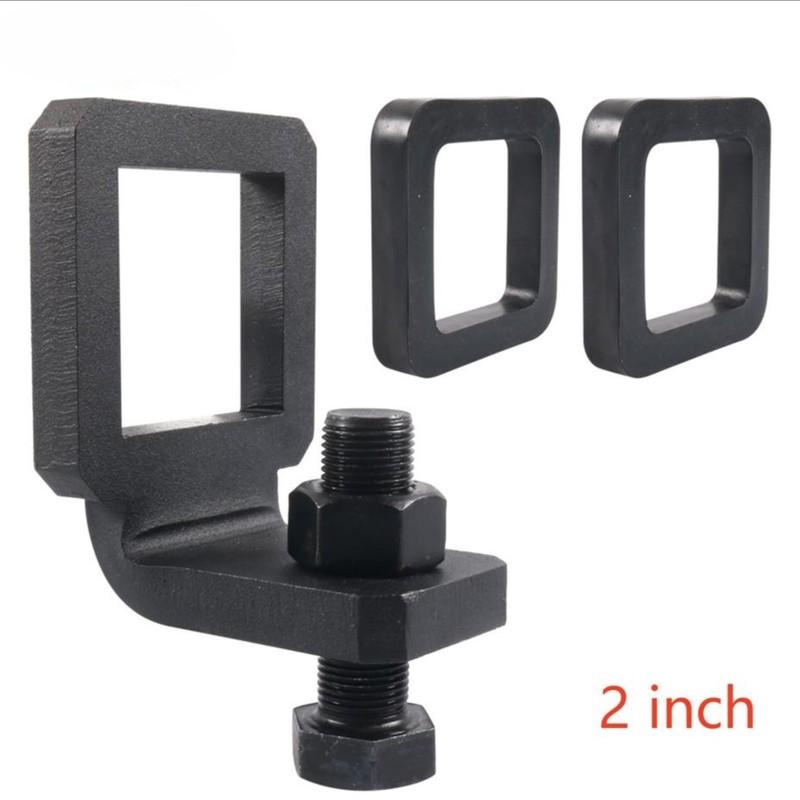 2 Inch 25 Inch Trailer Hitch Hook Clip with Anti Vibration Fastener Clamp for RV and Trailer Towing Applications