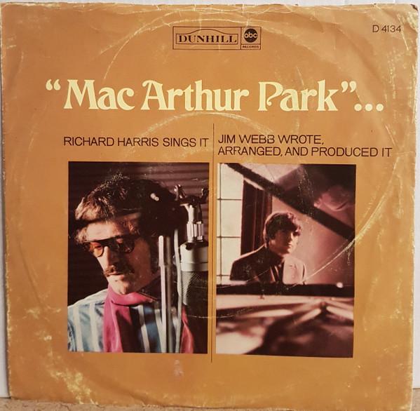 

7inch Record RICHARD HARRIS MacArthur Park D4134 Dunhill US Pop Used
