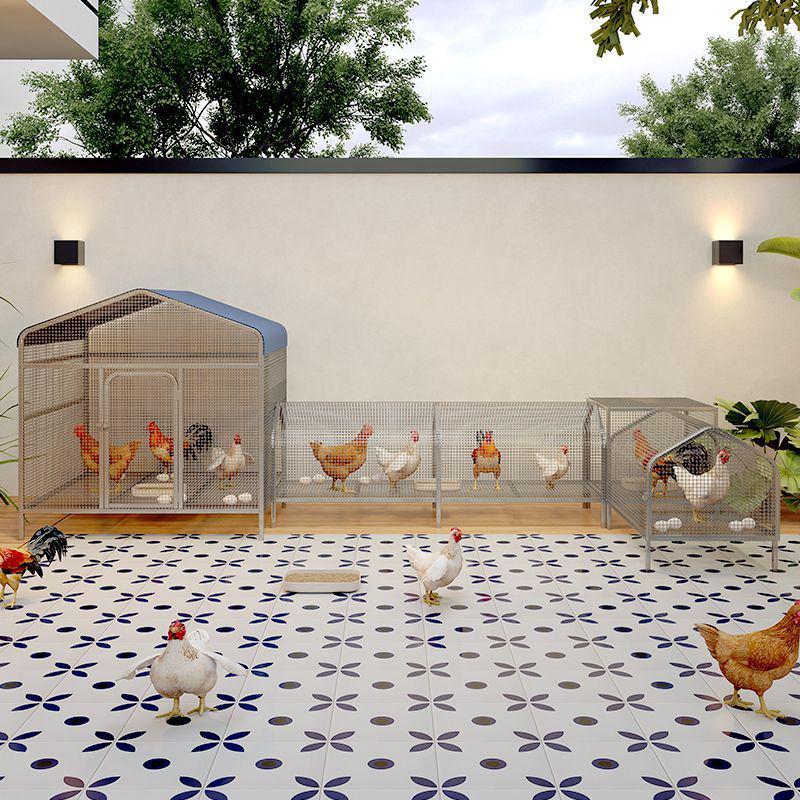 Reinforced Poultry & Rabbit Coop: Rodent & Weasel-Proof, Excellent Droppings Leakage, Thickened Bottom