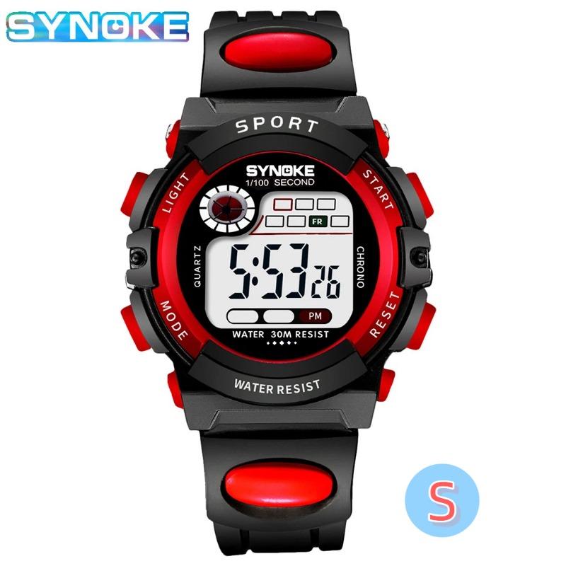 Top Brand New Electronic Watch Sports Waterproof Men's and Women's Students Explosive Watch