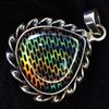 Natural Opal Pendant 31 ct Pear Cut 925 Sterling Silver Gems for Her October Birthday Birthstone