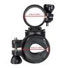 2Pcs Torches Clip 360 Degree Rotating Bicycles Light Holder Adjustable Bike Light Stand Cycling Flashlight Holder