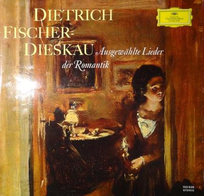 Płyta LP DIETRICH FISCHER-DIESKAU / KARL ENG - Wybrane pieśni romantyzmu  135026 Deutsche Grammo Niemcy Klasyczna Używana