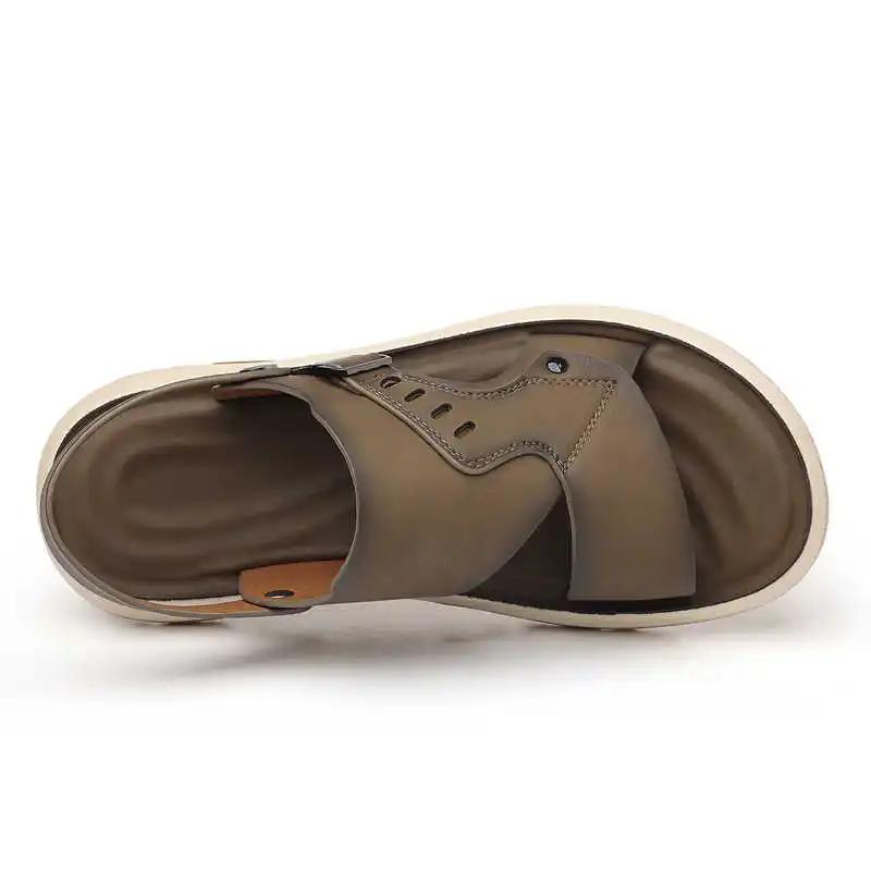 Fashion Backless Round Nose Sandal For Mens White Men's Slippers Shoes Sports Men Sneakers Kit Nice Tenes Daily Special