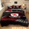 Middlesbrough Bedding Quilt Set Quilt Cover Pillowcase Home Decoration Birthday Gift (1 * duvet cover + 2 * pillowcase, without core)