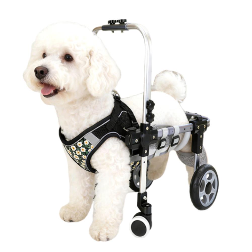 2/4 Wheel Mobility Dog Wheelchair Animal Assistance Bracket  Hind Limb Paralysis