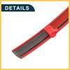 Car Truck Window Trim Strip 1/2" 12mm Width 10Ft Self Adhesive Scratch-Proof | Exterior Interior Bumper Door Body Side Decorative Sticker Gloss Red 1