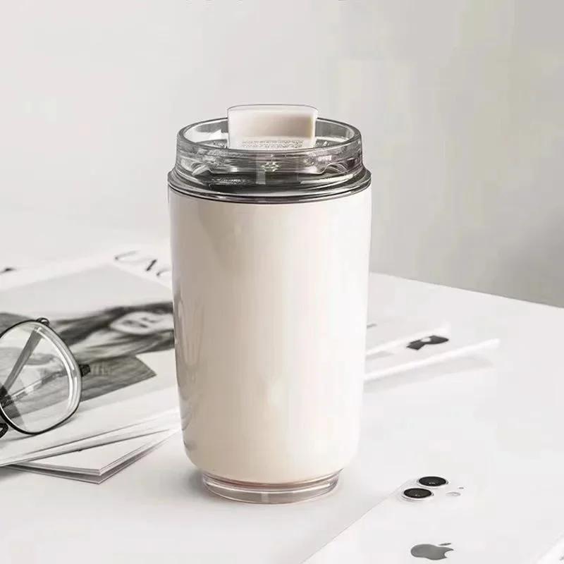 

240 мл Чашка для напитков Дорожная портативная чашка для питья Нержавеющая сталь Вакуумная Герметичная Кофейная Горячая и Холодная Изолированная кружка оптом 240ML