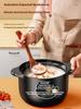 Gianxi Clay Pot Stew Pot Ceramic Gas Pot Soup Stew Pot Resistant To High Temperature Dry Burning Without Cracking Soup Pot