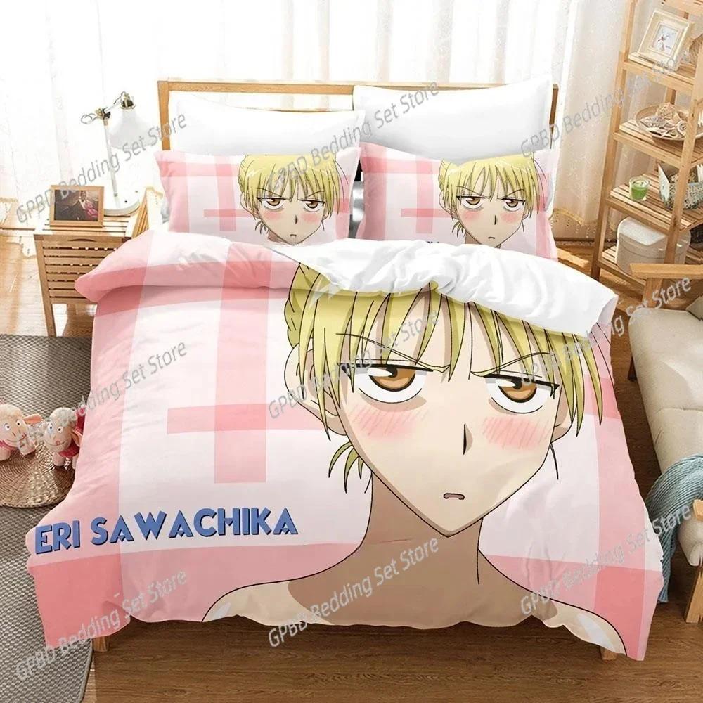 Luxury New 3D Print Anime School Rumble Bedding Set Single Twin Full Queen King Size Bed Set Bedroom Duvetcover Sets Home