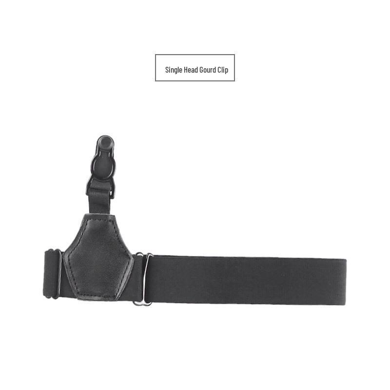 Антискользящие чулки-подвязки до середины икры с декоративными ремешками One Size