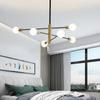 Postmodern Living Room Chandelier Dining Room Bedroom Light Luxury Nordic Lamps Simple Atmospheric Molecular Lamp  Home Decor