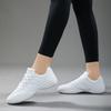 Competitive Aerobics Shoes White Fitness Shoes Sports Cheerleading Shoes Children's Training Competition Shoes Size 28-44