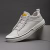 Mode herrskor nya mångsidiga andningsbara plattform vita skor trendiga vardagliga brädskor koreansk version trendiga herrskor