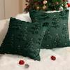 Yousheng 1/2Pcs Christmas Pillowcase 3D Tree Pattern Sofa Bedding Cushion Cover Living Room Bedroom Home Decor