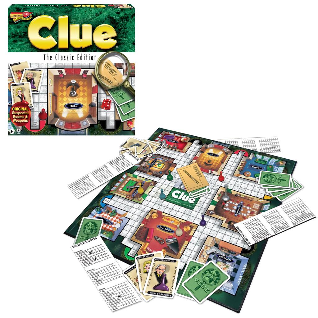 Clue Klasická edice Produkt Clue Klasická edice