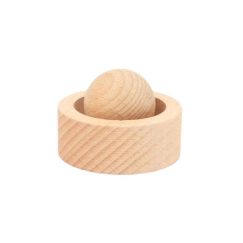 

Elegant Wooden Aromas Ball Diffuser Handcrafted Solid Wood For Essential Oil No Electricity Need Home Car Decors