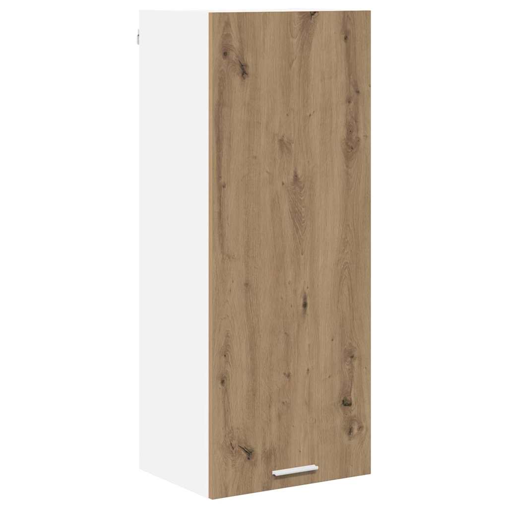 Artisan Oak Wall Mounted Cabinet 40 x 31 x 100 cm Engineered Wood
