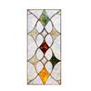 Stained Glass Window Privacy Film Vintage Decorative Frosted Static Cling Waterproof Reusable UV Sun Blocking Glass Sticker Cover