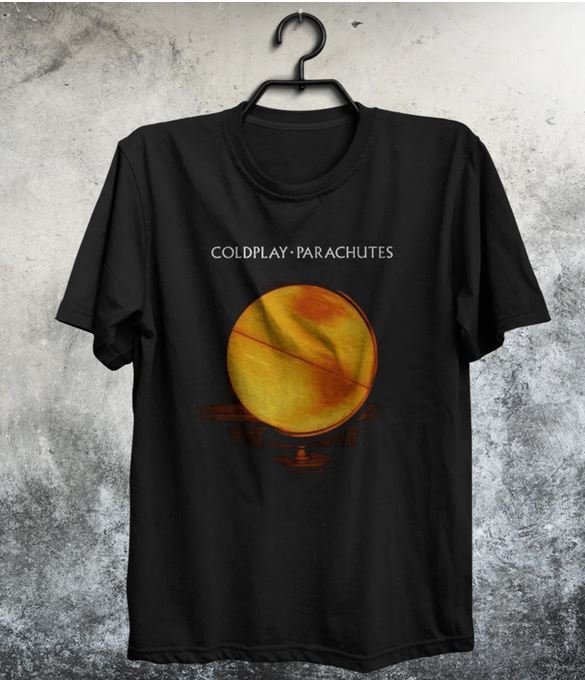 Coldplay Parachutes Album Tour T-Shirt Unisex T-Shirt XXXL