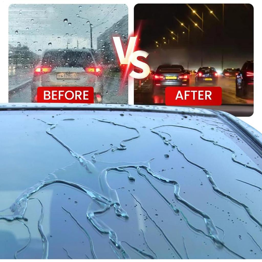 2 x Windshield Film Powerful Stain Cleaning Agent, 150 ml Film