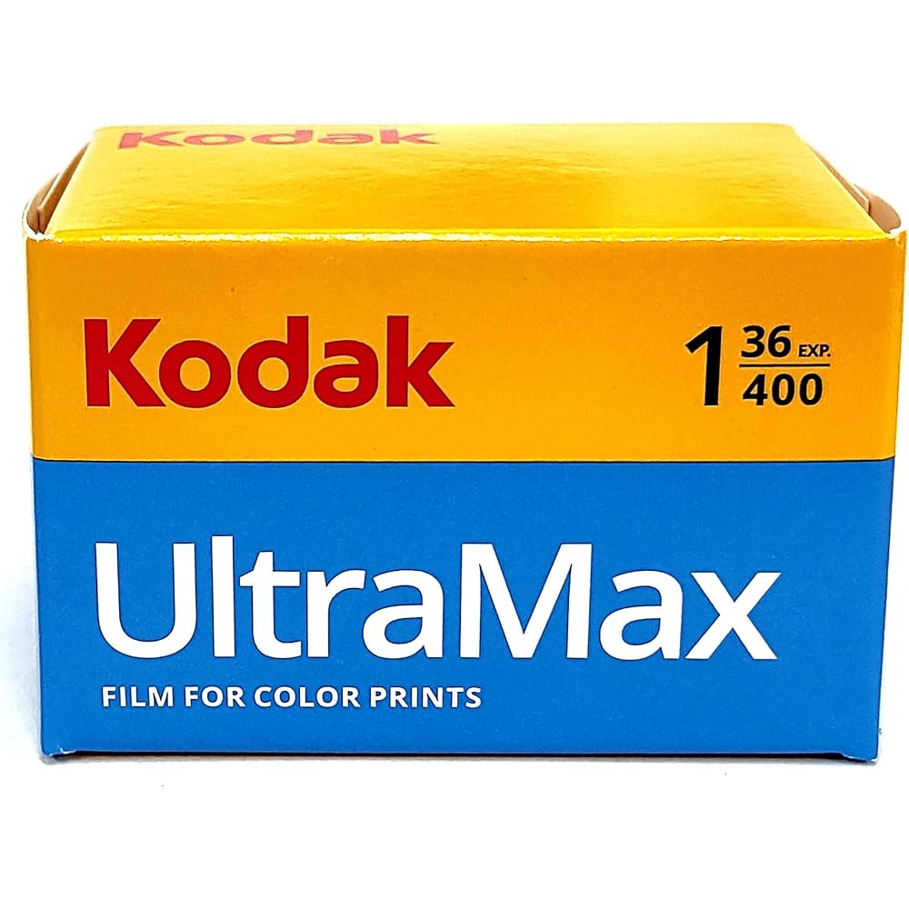 Kodak 35mm Ultramax 400 Color Negative Film, 36 exposures, 10-pack