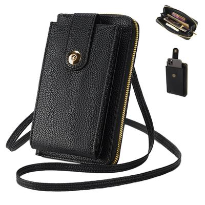 Pochette pour smartphone Aouduo Yomi pour femme [2-en-1 Téléphone portable + Portefeuille] Sac à bandoulière pour smartphone, Sac bandoulière, Pochette pour smartphone, Pochette pour téléphone, Grand portefeuille,