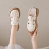Roman Sandals Women's Summer 2025 New Bag Head Hollow Half Slippers Hole Mori Outer Wear Women's Shoes