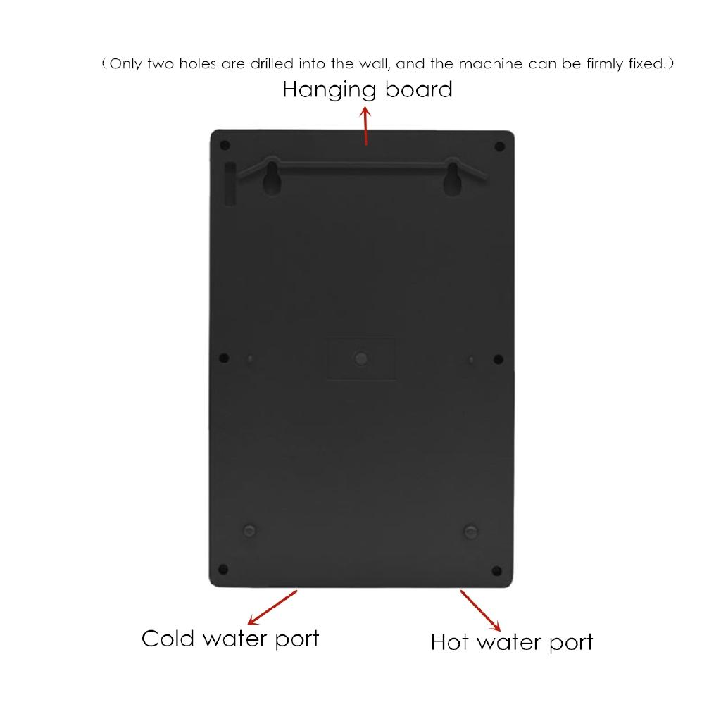 6000W 220v/50Hz Instant Heating Electric Hot Water Heater LED Display Quick Heater Household Temperature Adjust + Shower Nozzle