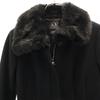 ARMANI EXCHANGE wool blend coat XXS black Women Used