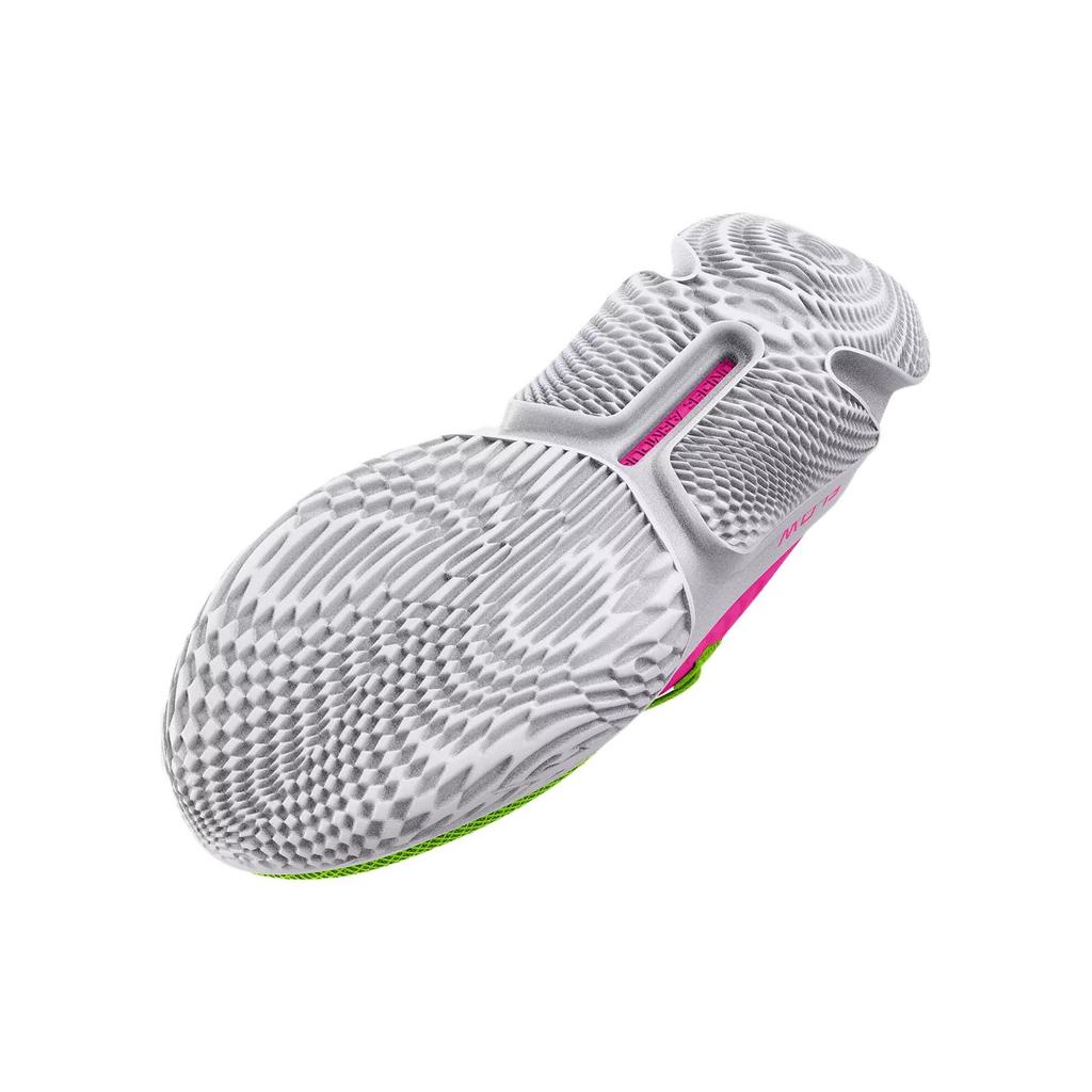 Under Armour Unisex Flow FUTR X 2 Basketball Shoes Lime Surge/Rebel Pink 3026288-300