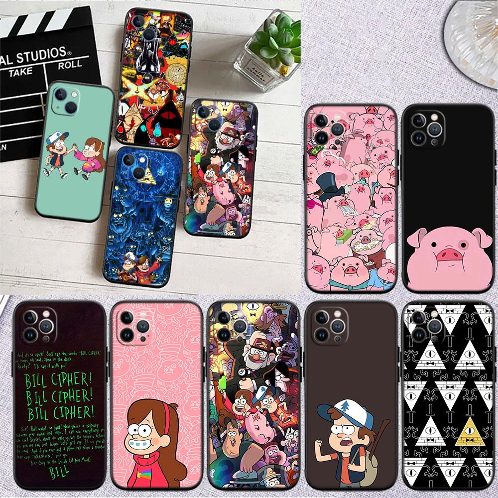 LO46 G-Gravity F-Falls Soft Shell Phone Case for Samsung Galaxy S20 S21 S22 Ultra FE + Plus A21S A22 A24 A25 A26 A30 A30S A31