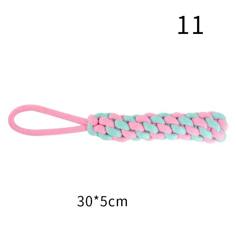 1pcs Pet Chewing Toys Mini Pet Teeth Cleaning Interactive Toy Cotton Rope Bite Resistant Anti Swallowing Dog Toys Dog Supplies