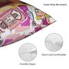 Lizzies Cartoon McGuires Square Pillow Case  Cushion Cover Custom Zippered Decorative Pillowcase for Car 45x45cm