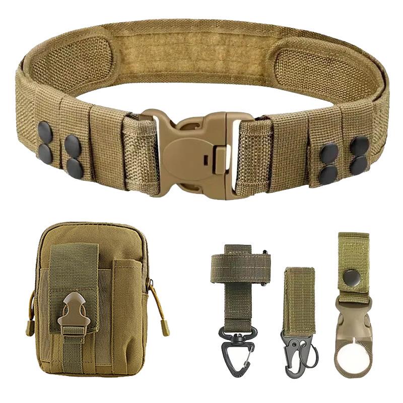 Tactical Hook and Loop Outdoor Polypropylene Woven Waist Belt