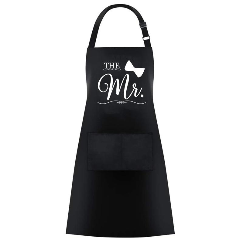 Couple aprons gift, couple kitchen gift, wedding or engagement gift, couple Christmas gift