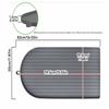 Raised Lip Edge Kitchen Counter Protector Silicone Drying Mat Durable Espresso Maker Mat  Cafe Use