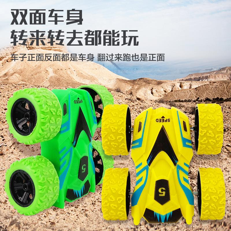 Kinder Trägheits Doppelseitiges Stunt Auto Spielzeugauto Modell Offroad Rutschender Kipper