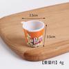 Mini Miniature Simulation Plate Small Bowl Tableware Diy Food Play Accessories Mini Container Play House Kitchen Toys