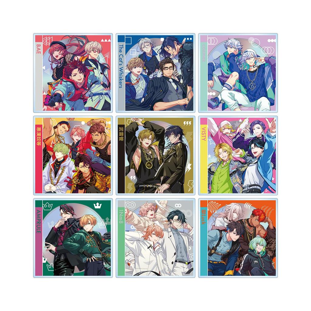 Paradox Live Battle of Unity Trading Acrylic Badges 9-Piece Box
