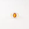 Natural Citrine Gemstone 925 Sterling Silver Jewelry Handmade Ring Wedding Gift RR-61-13