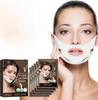 V Lift Up Mask 5 Sheets Facial Line Tighteningdouble Chin Reductionsmall Face Care Small Beauty Skincare Effects Anti-aging Double Lifting